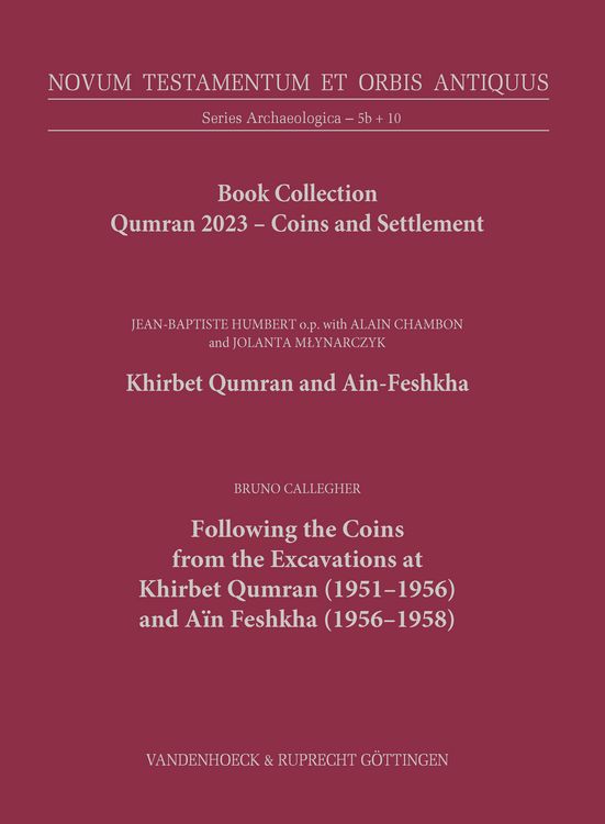 Produktbild: Buchpaket Qumran 2023 &ndash; Coins and Settlement