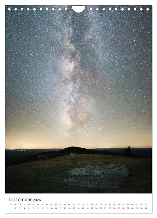 Produktbild: Milchstra&szlig;e - Unsere faszinierende Galaxie. (Wandkalender 2026 DIN A4 hoch), CALVENDO Monatskalender