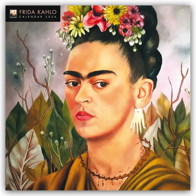 Produktbild: Frida Kahlo 2026 – Original Flame Tree Publishing-Kalender [Kalender]