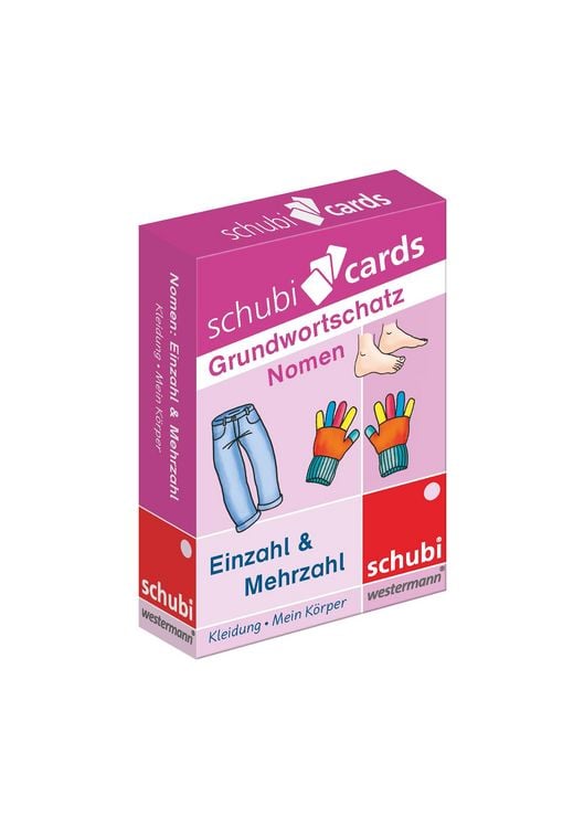 Produktbild: Schubicards Grundwortschatz: Nomen