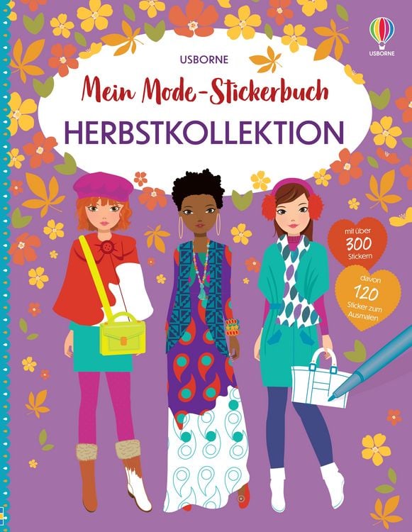 Produktbild: Mein Mode-Stickerbuch: Herbstkollektion