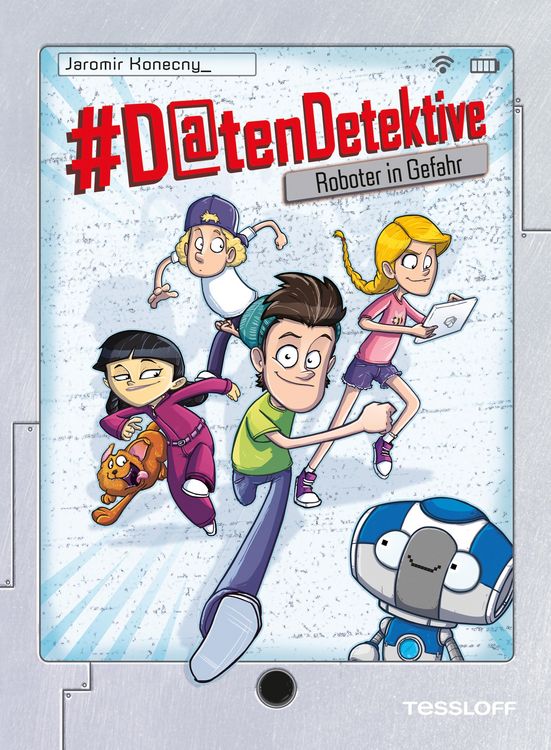 Produktbild: #Datendetektive. Band 1. Roboter in Gefahr