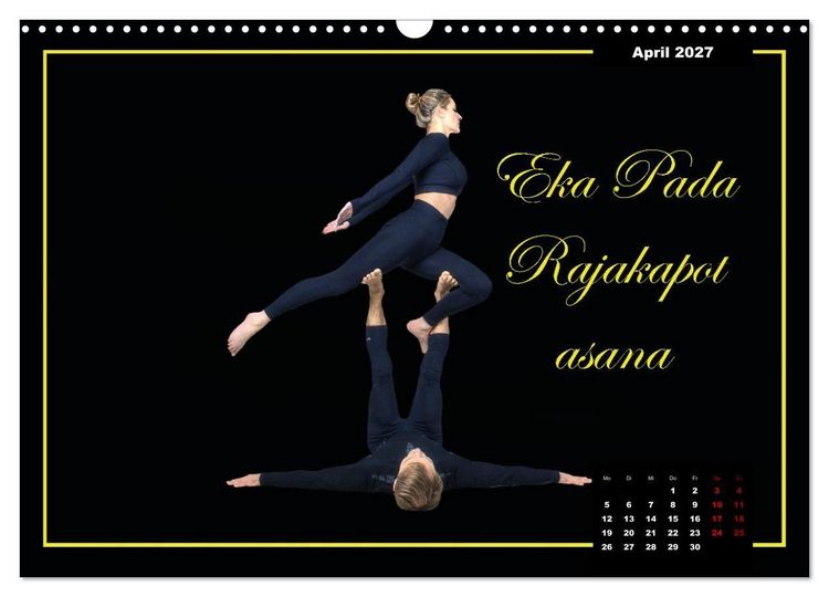 Produktbild: Yoga - Asana (Wandkalender 2027 DIN A3 quer), CALVENDO Monatskalender