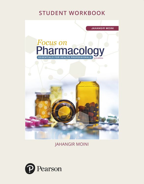 Produktbild: Student Workbook for Focus on Pharmacology: Essentials for Health Professionals