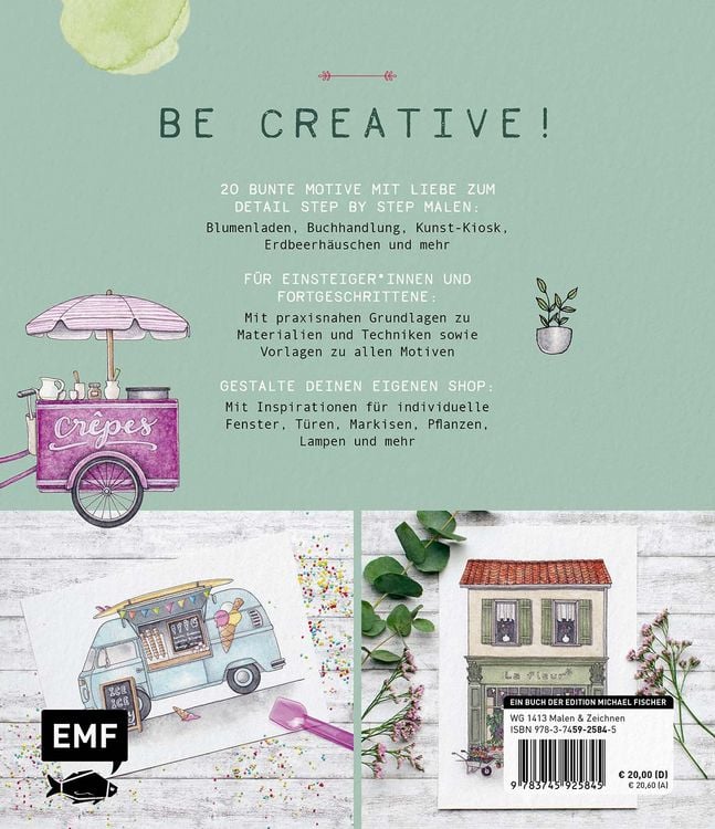 Produktbild: Watercolor &ndash; Little Shops