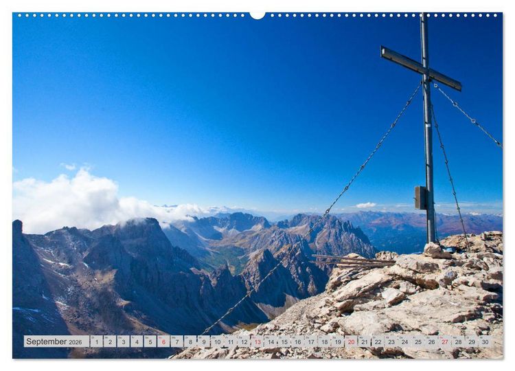 Produktbild: Lienzer Dolomiten (hochwertiger Premium Wandkalender 2026 DIN A2 quer), Kunstdruck in Hochglanz