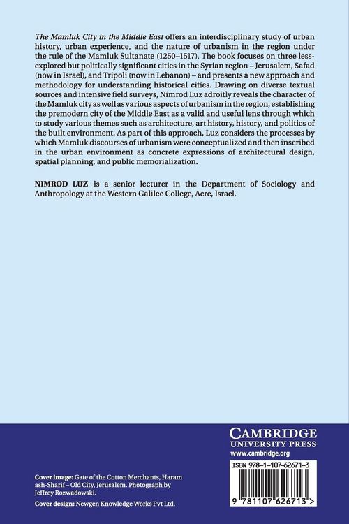 Produktbild: The Mamluk City in the Middle East
