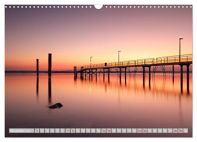 Produktbild: Bodensee-Stimmungen (Wandkalender 2026 DIN A3 quer), CALVENDO Monatskalender