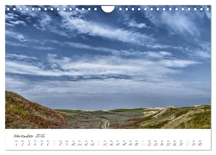 Produktbild: Sylt (Wandkalender 2026 DIN A4 quer), CALVENDO Monatskalender