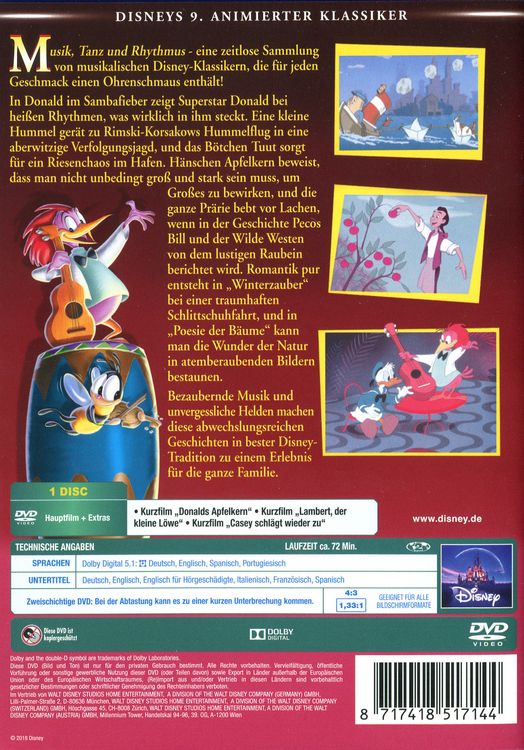 Produktbild: Musik, Tanz und Rhythmus - Disney Classics