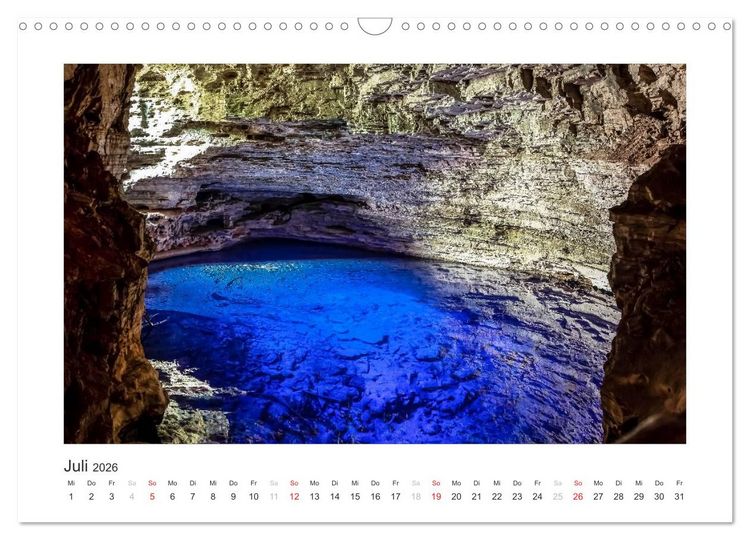 Produktbild: Brasilien 2026 Bahia - die Wiege Brasiliens (Wandkalender 2026 DIN A3 quer), CALVENDO Monatskalender