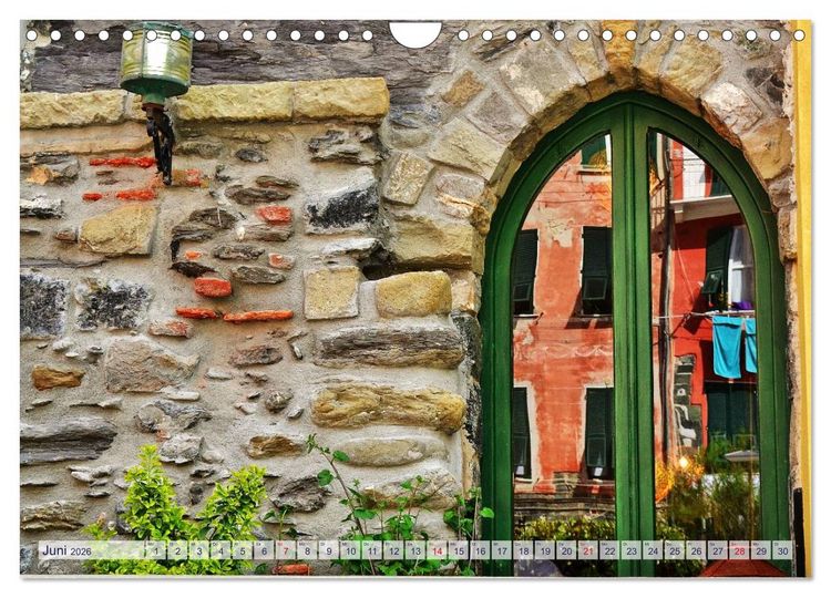 Produktbild: SCHMUCKST&Uuml;CKE der CINQUE TERRE (Wandkalender 2026 DIN A4 quer), CALVENDO Monatskalender