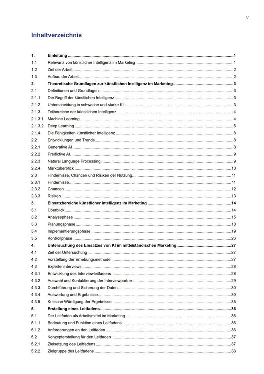 Produktbild: Entwicklung eines Leitfadens zur Integration von KI in das Marketing mittelst&auml;ndischer Unternehmen