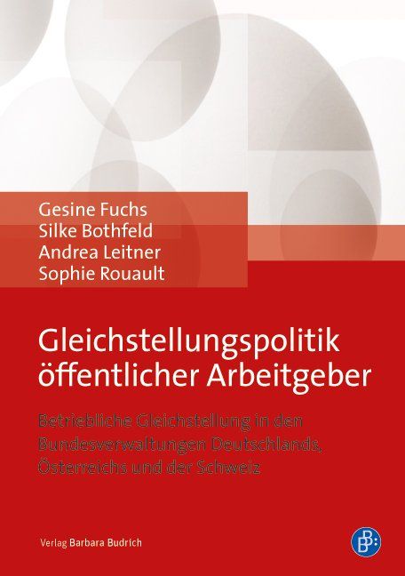 Produktbild: Gleichstellungspolitik &ouml;ffentlicher Arbeitgeber