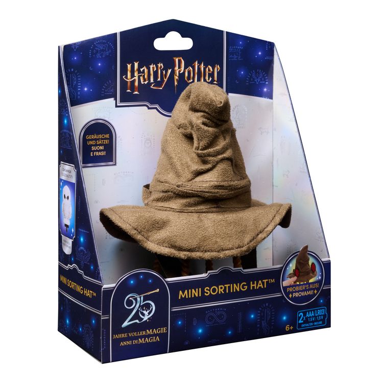 Produktbild: Spin Master Pl&uuml;sch Harry Potter Wizarding World Mini Sprechender Hut