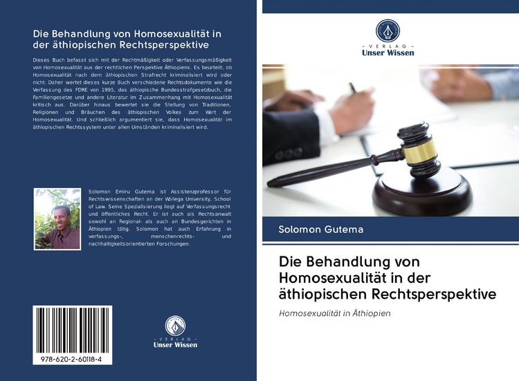 Produktbild: Die Behandlung von Homosexualit&auml;t in der &auml;thiopischen Rechtsperspektive