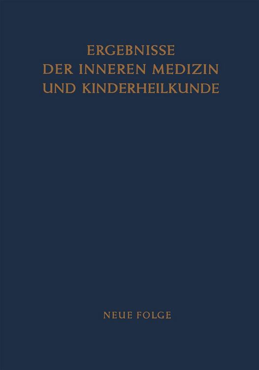 Produktbild: Ergebnisse der Inneren Medizin und Kinderheilkunde