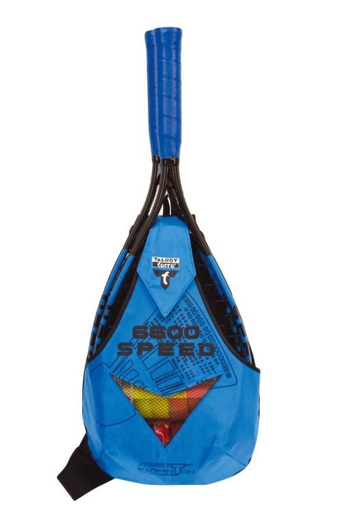 Produktbild: *Speedbadminton Set SPEED 6600 im Slingbag black/blue,