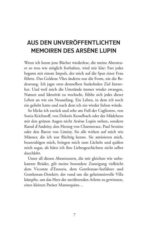 Produktbild: Ars&egrave;ne Lupin und die geheimnisvolle Villa. Detektivroman. Maurice Leblanc