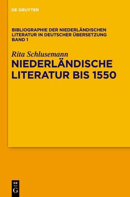 Produktbild: Niederl&auml;ndische Literatur bis 1550
