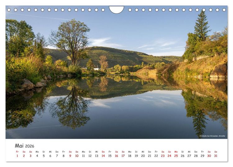 Produktbild: Heimat Entdecken: Eifel - Stille Maare und rauschende Wasser (Wandkalender 2026 DIN A4 quer), CALVENDO Monatskalender