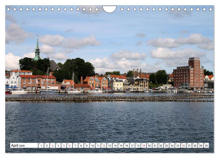 Produktbild: Orte an der Schlei (Wandkalender 2026 DIN A4 quer), CALVENDO Monatskalender