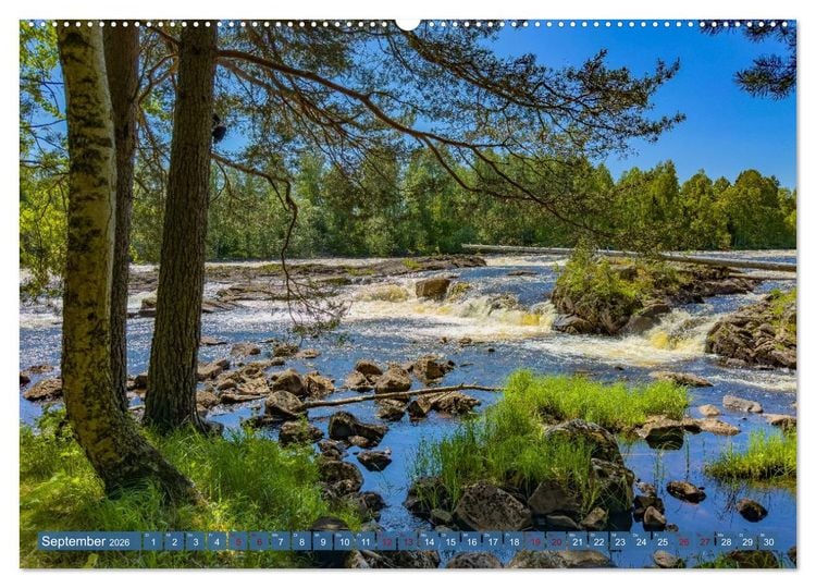 Produktbild: SCHWEDEN wild-romantisch (Wandkalender 2026 DIN A2 quer), CALVENDO Monatskalender