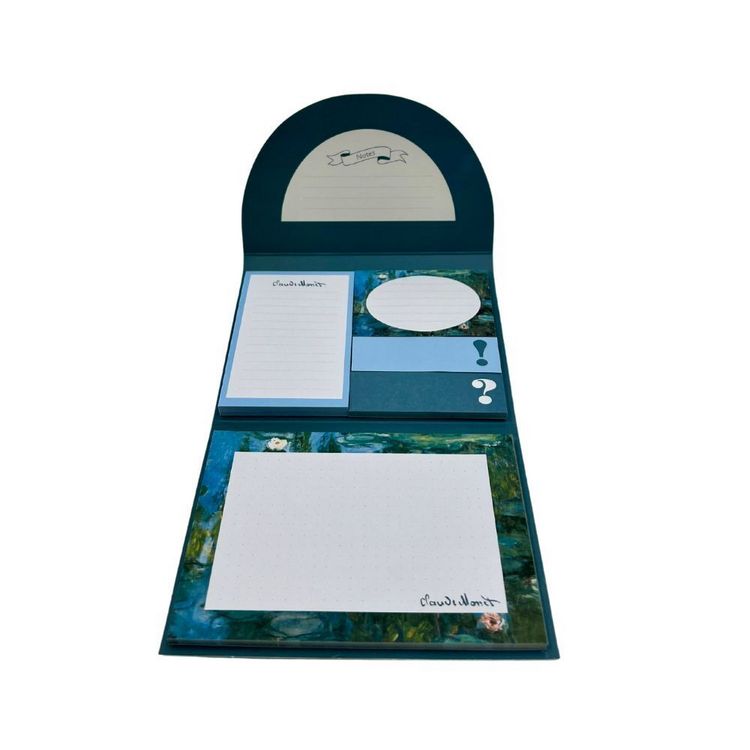 Produktbild: Sticky Notes Set Monet, Seerosen