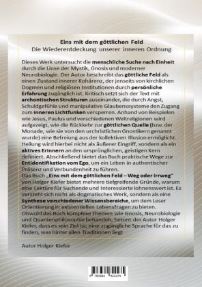 Produktbild: Eins mit dem g&ouml;ttlichen Feld - Weg oder Irrweg