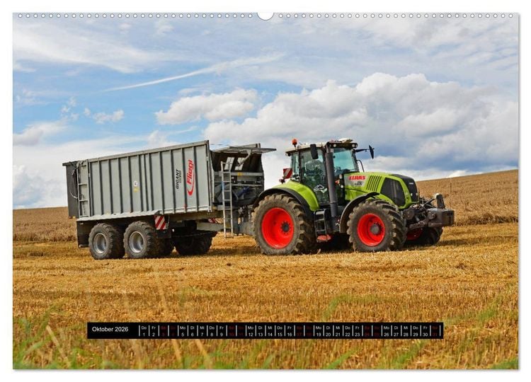 Produktbild: Landwirtschaft - Von der Saat bis zur Ernte (hochwertiger Premium Wandkalender 2026 DIN A2 quer), Kunstdruck in Hochglanz