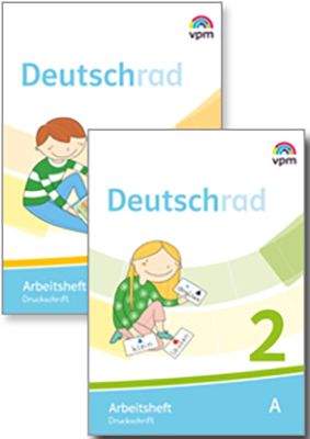 Produktbild: Deutschrad 1/2. Arbeitshefte Paket Druckschrift Klasse 1/2