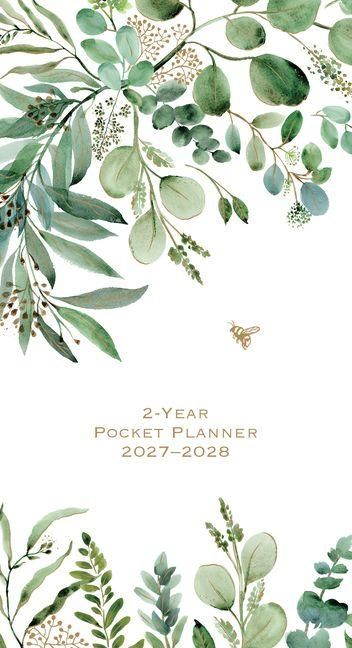 Produktbild: 2027-28 Eucalyptus 2-Year Pocket Planner (24-Month Calendar)