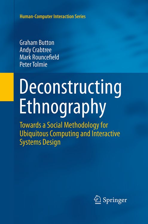 Produktbild: Deconstructing Ethnography