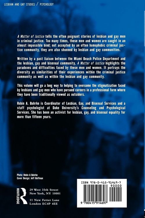 Produktbild: A Matter of Justice