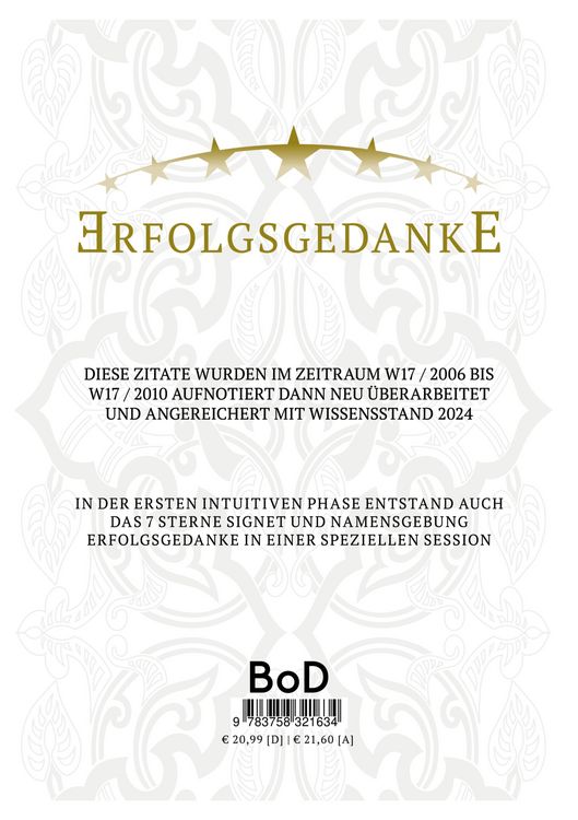 Produktbild: Erfolgsgedanke