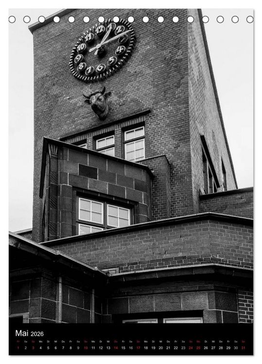 Produktbild: ART DECO Architektur in Deutschland (Tischkalender 2026 DIN A5 hoch), CALVENDO Monatskalender