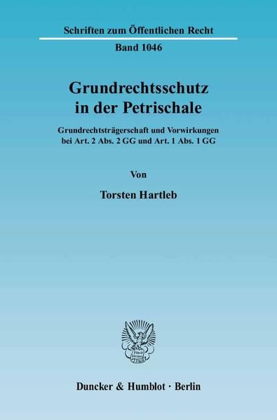 Produktbild: Grundrechtsschutz in der Petrischale.