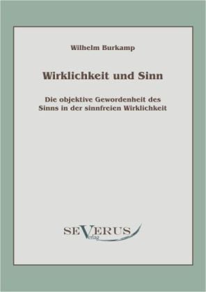 Produktbild: Burkamp, W: Wirklichkeit und Sinn