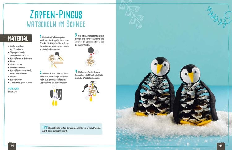 Produktbild: Familienbastelbuch Natur