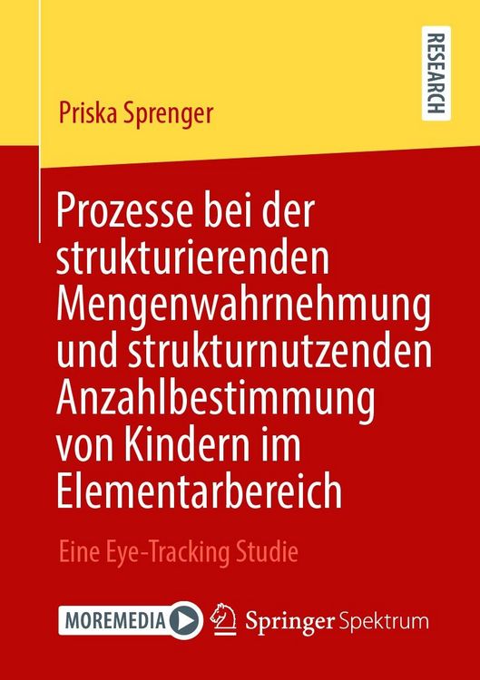 Produktbild: Prozesse bei der strukturierenden Mengenwahrnehmung und strukturnutzenden Anzahlbestimmung von Kindern im Elementarbereich