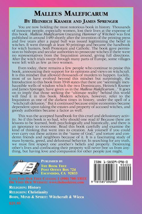Produktbild: The Malleus Maleficarum