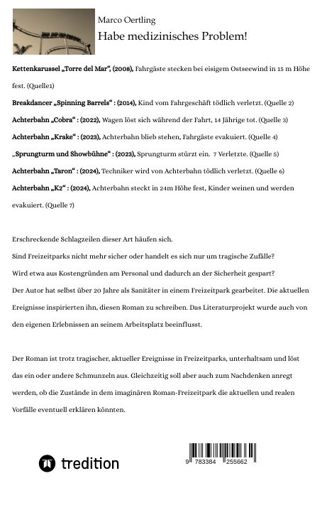 Produktbild: Habe medizinisches Problem!