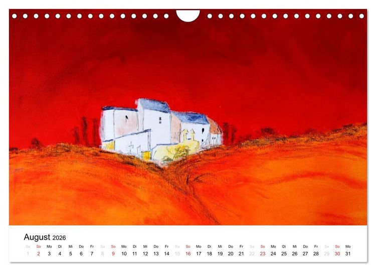 Produktbild: Heike Adam - Italienische Reise (Wandkalender 2026 DIN A4 quer), CALVENDO Monatskalender