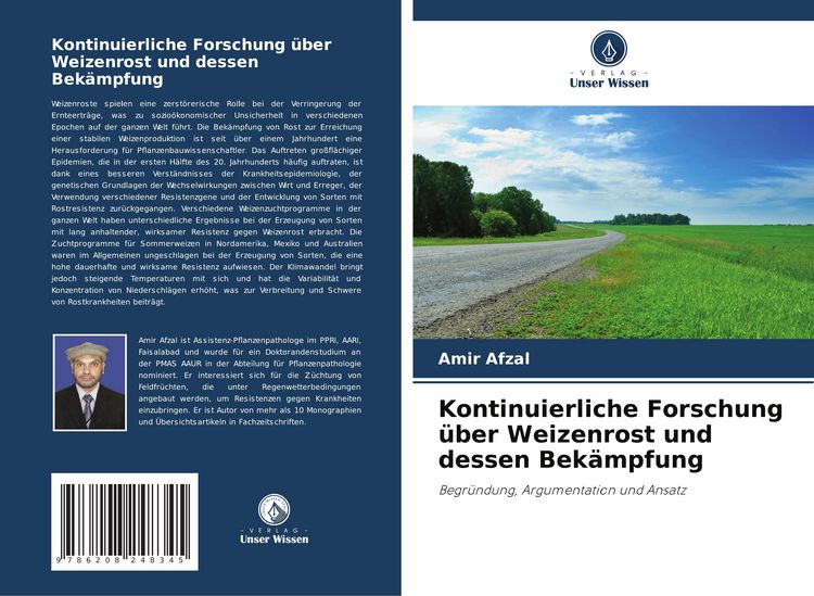 Produktbild: Kontinuierliche Forschung &uuml;ber Weizenrost und dessen Bek&auml;mpfung