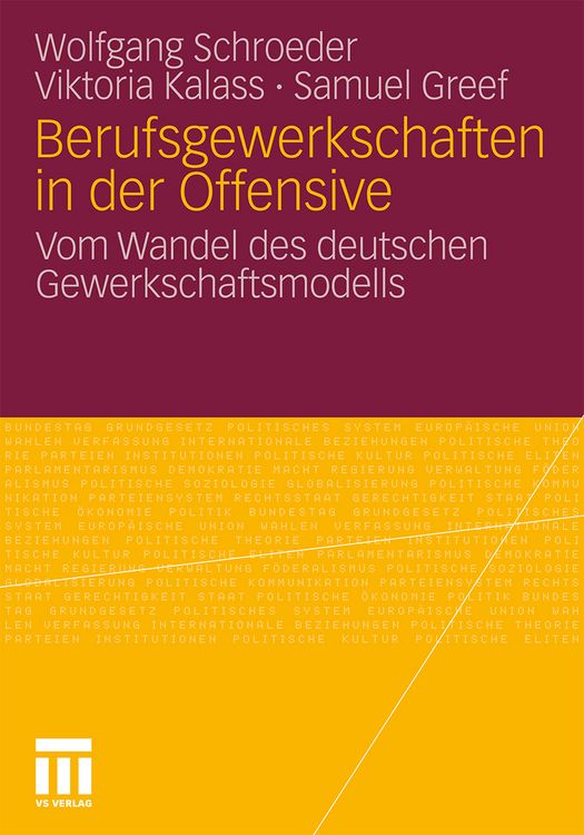 Produktbild: Berufsgewerkschaften in der Offensive