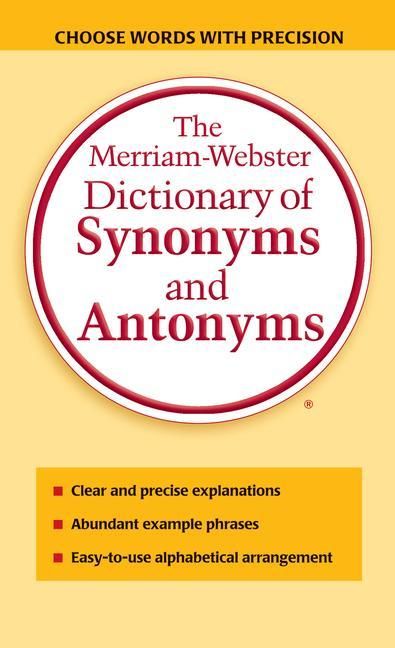 Produktbild: The Merriam-Webster Dictionary of Synonyms and Antonyms
