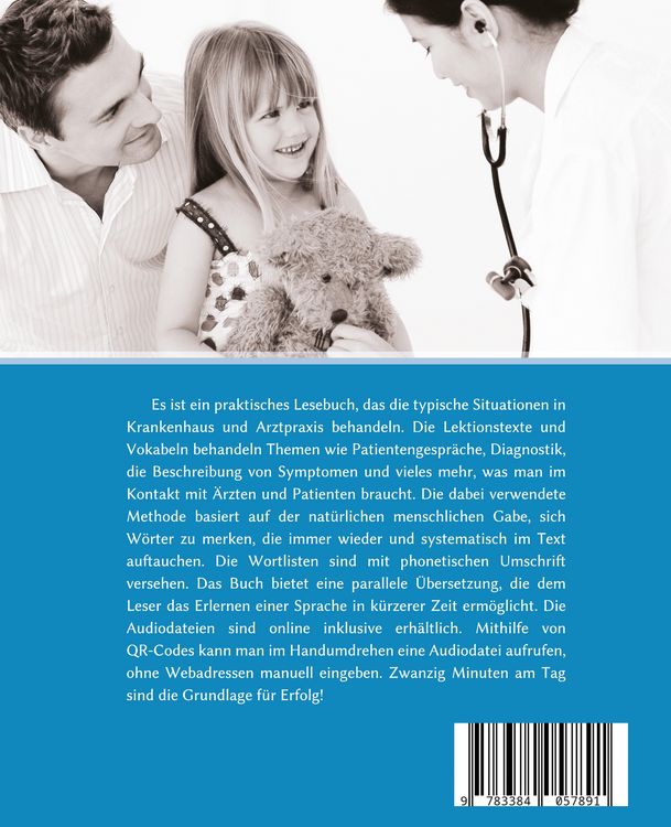 Produktbild: Lerne medizinische Terminologie mit dem Ersten Englischen Lesebuch f&uuml;r Medizinische Fachangestellte