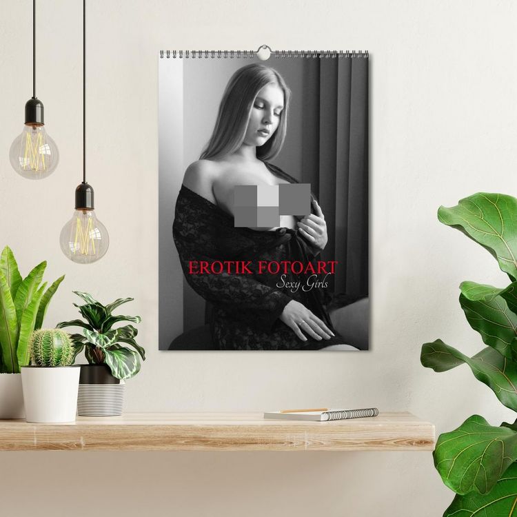 Produktbild: EROTIK FOTOART SEXY GIRLS (Wandkalender 2026 DIN A3 hoch), CALVENDO Monatskalender