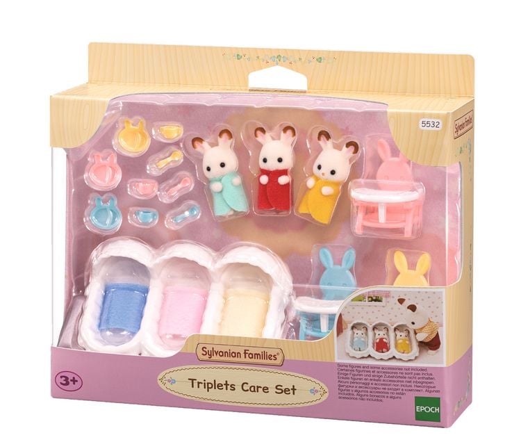 Produktbild: Sylvanian Families 5532 - Erstausstattung f&uuml;r Drillinge