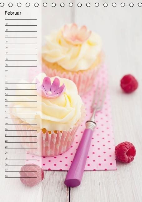 Produktbild: Geb&auml;ck-Couture K&uuml;chenplaner (Tischkalender immerw&auml;hrend DIN A5 hoch)
